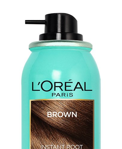 Haircolor Brown Magic Retouch Spray 팩샷 개봉